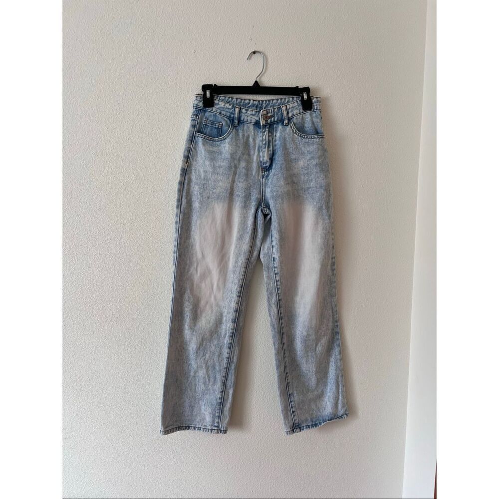 SHEIN Lightweight Wide leg Jeans Teens 14Y